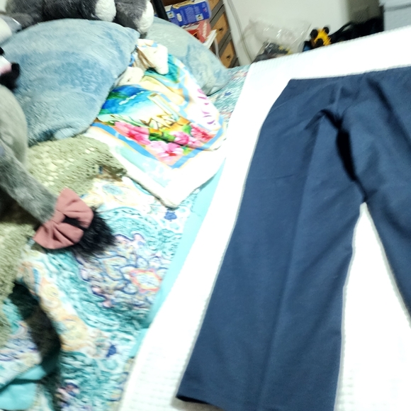 DICKIES EUC MENS 38 X 32 DK BLUE WORKFORCE PANTS - Picture 4 of 9